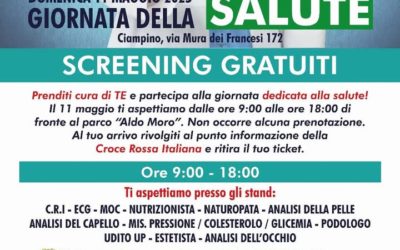 Grande Successo per la Giornata della Salute 2025 a Ciampino: Prevenzione e Comunità al Parco Aldo Moro