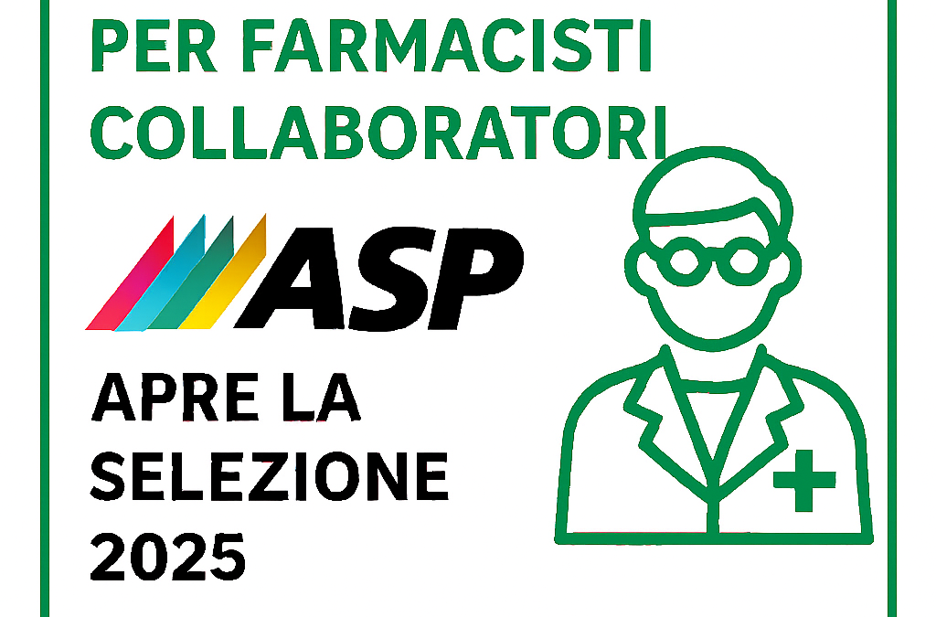 AVVISO DI SELEZIONE PUBBLICA, PER TITOLI ED ESAMI, PER LA FORMAZIONE DI UNA GRADUATORIA DA CUI ATTINGERE PER L’ASSUNZIONE DI PERSONALE CON MANSIONI DI “FARMACISTA COLLABORATORE”, CON CONTRATTO DI LAVORO PRIVATO A TEMPO DETERMINATO E/O A TEMPO INDETERMINATO