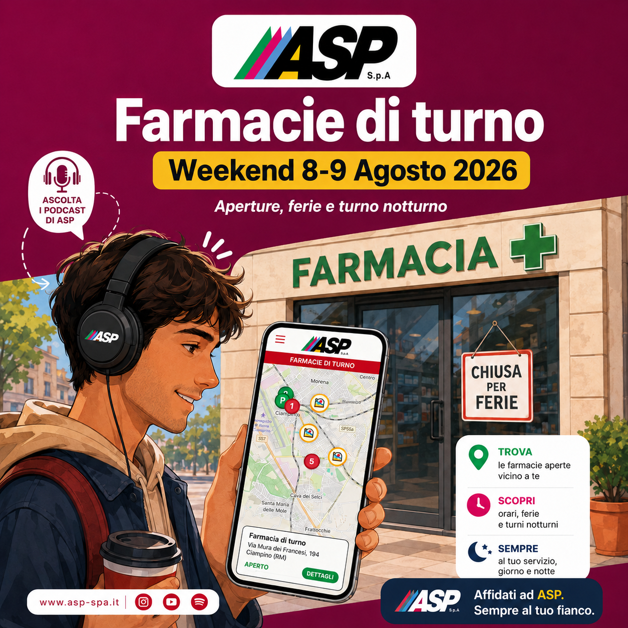 Locandina informativa 1 - Farmacie Comunali