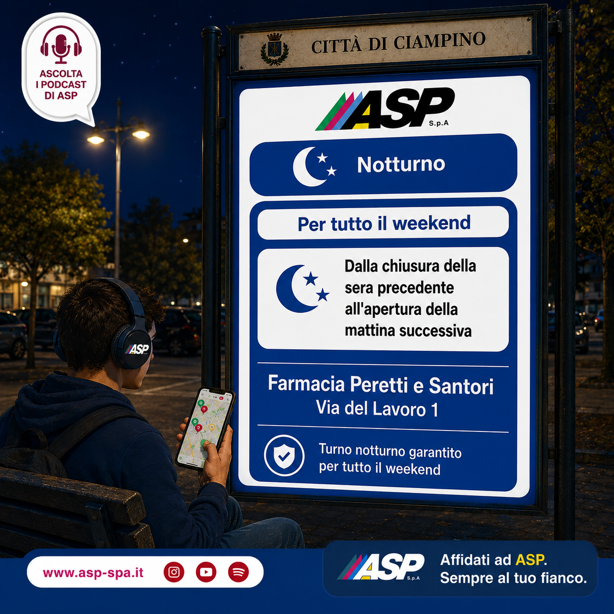 Locandina informativa 4 - Farmacie aperte Domenica 9 agosto